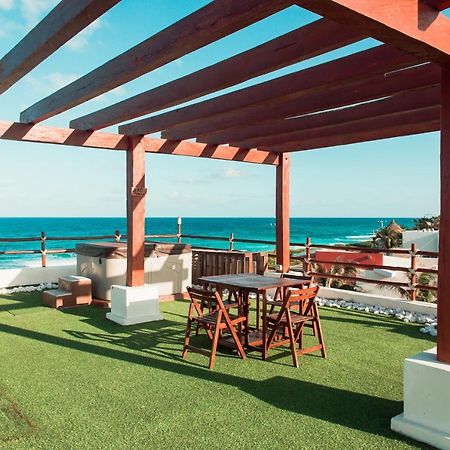 Villa With Ocean View, Pool, Restaurant And Rooftop イスラ・ムヘーレス エクステリア 写真