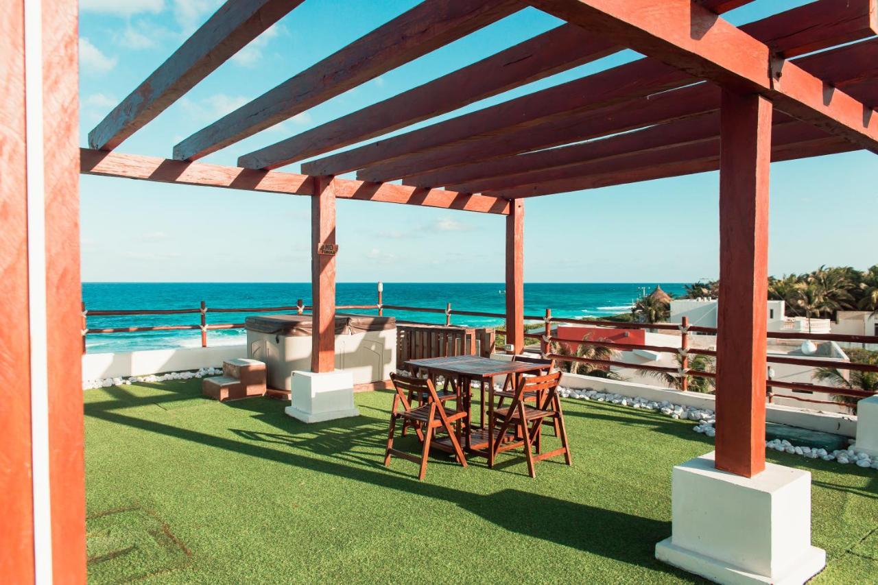 Villa With Ocean View, Pool, Restaurant And Rooftop イスラ・ムヘーレス エクステリア 写真