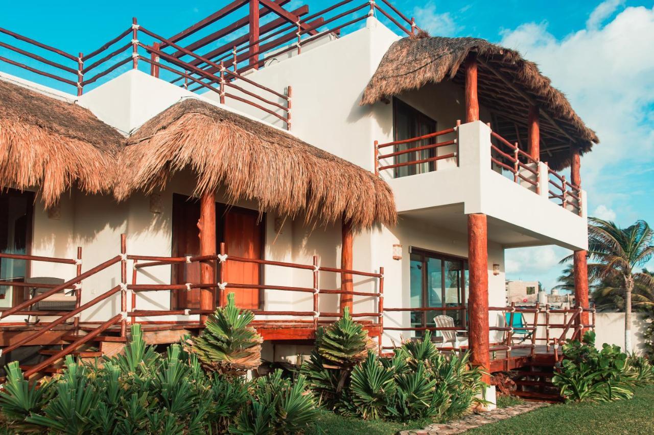Villa With Ocean View, Pool, Restaurant And Rooftop イスラ・ムヘーレス エクステリア 写真