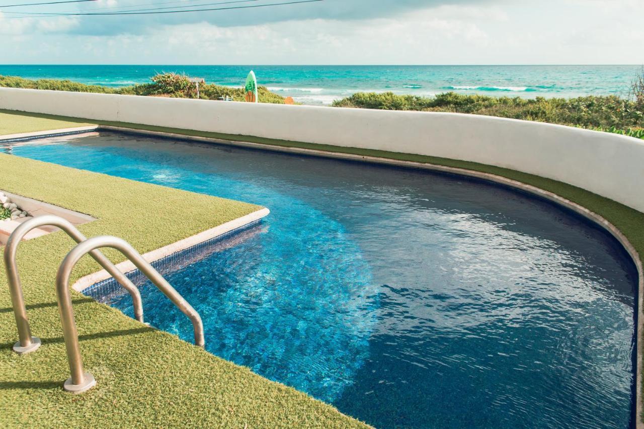 Villa With Ocean View, Pool, Restaurant And Rooftop イスラ・ムヘーレス エクステリア 写真