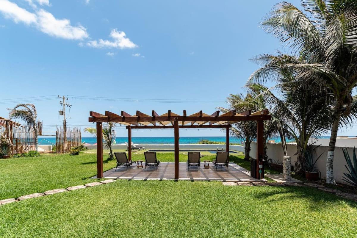 Villa With Ocean View, Pool, Restaurant And Rooftop イスラ・ムヘーレス エクステリア 写真